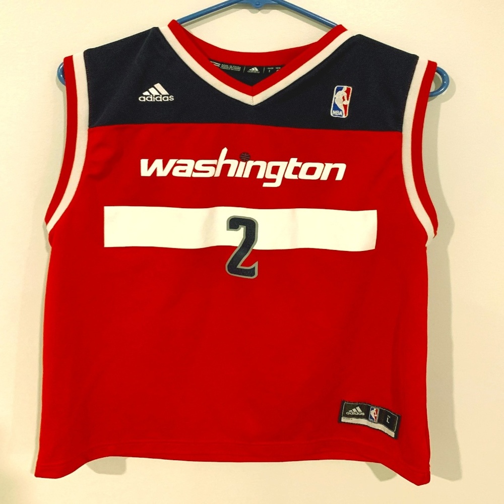 Official ~John Wall~ Washington Wizards Adidas L
